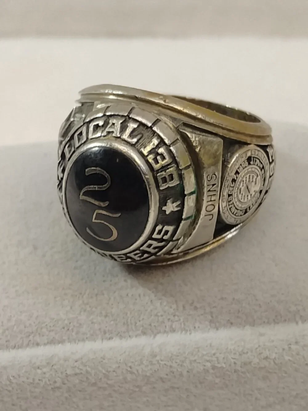 Union Ring 25 Year Jostens Local 138 Engineers 1983 Heavy Equipment READ